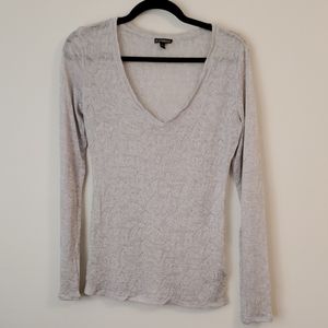 EXPRESS Grey/Silver Sweater